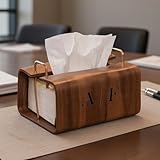 Personnalisation par gravure : Personnalisez le couvercle de votre boîte à mouchoirs avec un nom de famille, une citation inspirante, un monogramme ou un motif décoratif grâce à la gravure. Créez ainsi un accessoire unique et durable qui reflète votre style personnel.