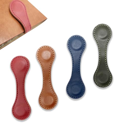 Kaizuca 4 marcapáginas magnéticos, marcador retro magnético de