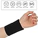 BESPORTBLE 2pcs Elastic Wrist Brace Comfortable Washable Protector for Yoga Running and Sports Support for All Activities Quick Dry Design Fits Hand Shapes