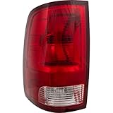 Evan Fischer Tail Light Compatible with 2011-2018 Ram 1500, Fits 2009-2010 Dodge Ram 1500, Fits 2010 Dodge Ram 2500 Assembly, Halogen, Standard Type, Includes 19-22 1500 Classic Driver Side