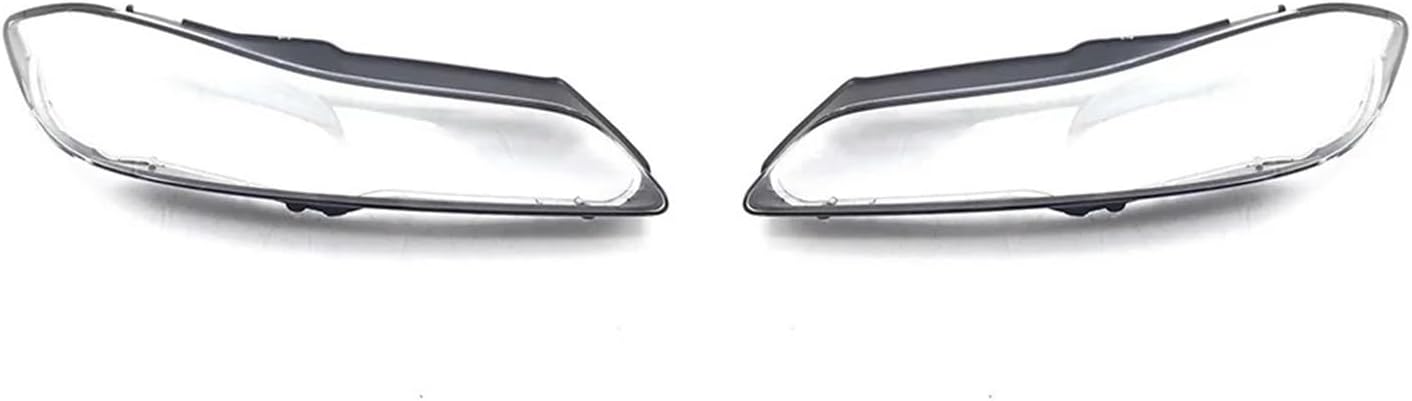 Front Car Headlamp Auto Light Case Transparent Lampshade Lamp Shell Headlight Lens Glass Cover Compatible for Nissan Silvia S15 1999 2000(A Piar)