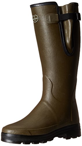 LE CHAMEAU 1927 Bottes en néoprène pour homme Vierzonord Wellington - Vert - Vert camel, 43 1/3 EU