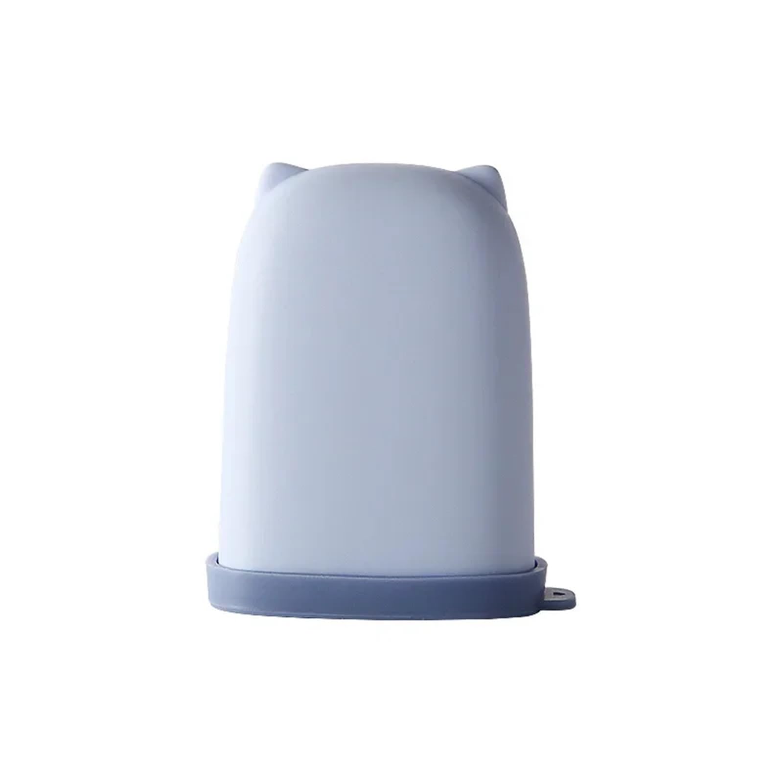 Jabonera Antideslizante, Jabonera de Silicona Multicolor 3 Piezas. Estuche Almacenamiento Viaje(White+Blue+Pink)