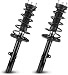 OREDY Complete Rear Left & Right Quick Strut Coil Spring Assembly Shock Kit 2701-502755 2701-502756 15351 15352 9214-0137 Compatible with 2004 2005 2006 Lexus ES330 & Toyota Camry & Toyota Solara