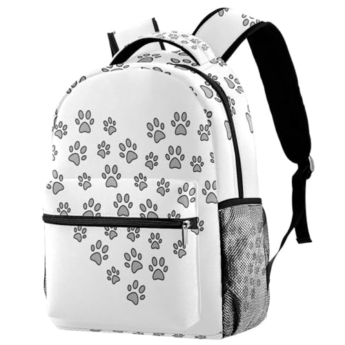 Sac à dos de voyage décontracté pour fille et garçon - Style Cœur