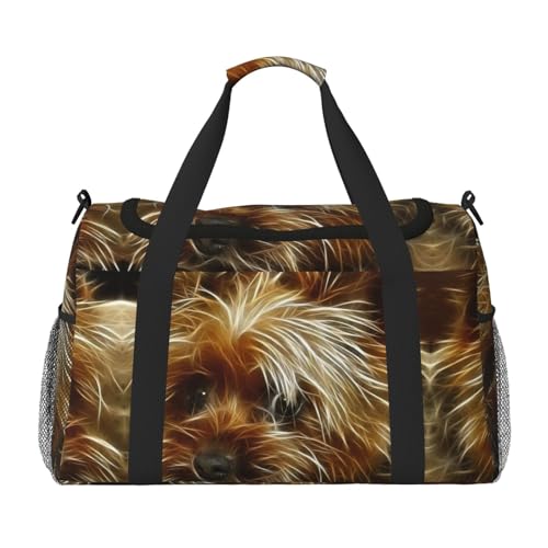 Sac de voyage yorkshire noir parfait comme article personnel d'avion