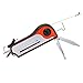 Fisherman Gift Tool Fishing Multitool - Hook Remover, Scale Scraper, Tape Measure, Bait Cutter, Flashlight, Knife, Scissors, Weight Scale, Bottle Opener, Gift Idea for Men Women Kids