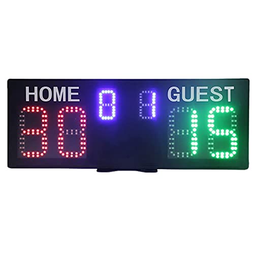 Marcador electrónico de baloncesto digital con mando miniatura 1