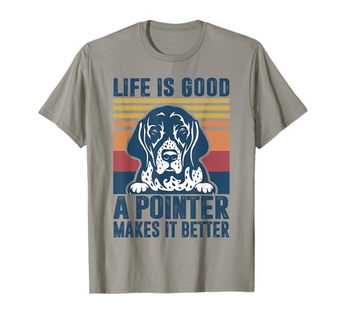 Un Pointer lo rende migliore. Grandi regali per gli amanti del Pointer a pelo corto e per i proprietari di cani Pointer tedeschi a pelo corto che hanno un nuovo cucciolo di Pointer. Mamma Pointer, papà Pointer. Regali Pointer per uomini, ragazzi e ragazze.