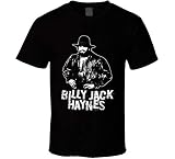 Billy Jack Haynes Retro Legends of Wrestling T Shirt 2XL Black