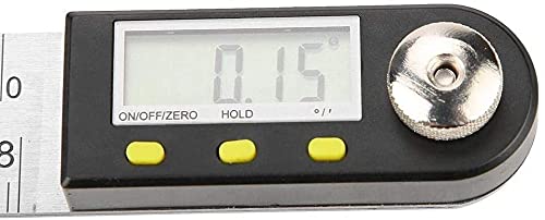 Règle numérique RJJ acier inoxydable écran LCD haute précision