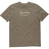 Life is good Men's Crusher Grill Sergeant T-Shirt