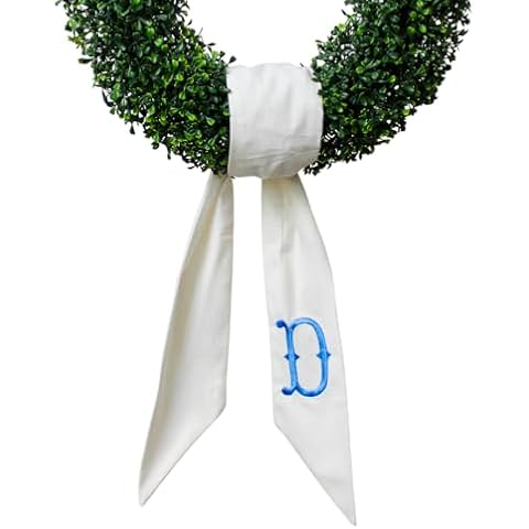 Monogram Wreath Sash by Gracie Lou Home Cover