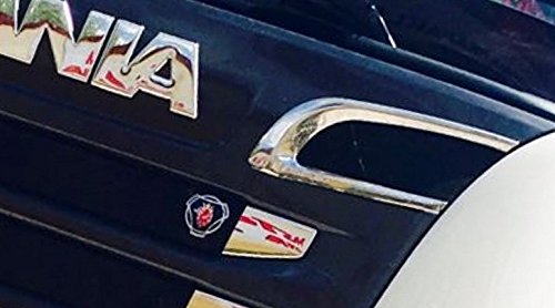 Ornamentos de acero inoxidable para Scania P R de 2010 a 2016, OEM 1870595 y 1870596, acabado pulido, 2 unidades