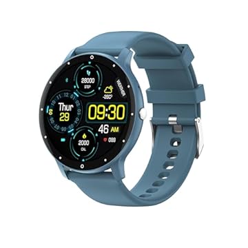 PEJE Smartwatch 1,39” （Atender/Fazer Chamadas）, à prova d'água IP67, recebe notificações, mais de 120 modos esportivos, compatível com telefones Android e iPhone preto(Azuo)