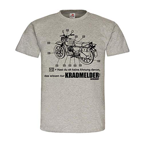 T-shirt Moto BW Bundeswehr K125 idéal pour vos sorties tout-terrain