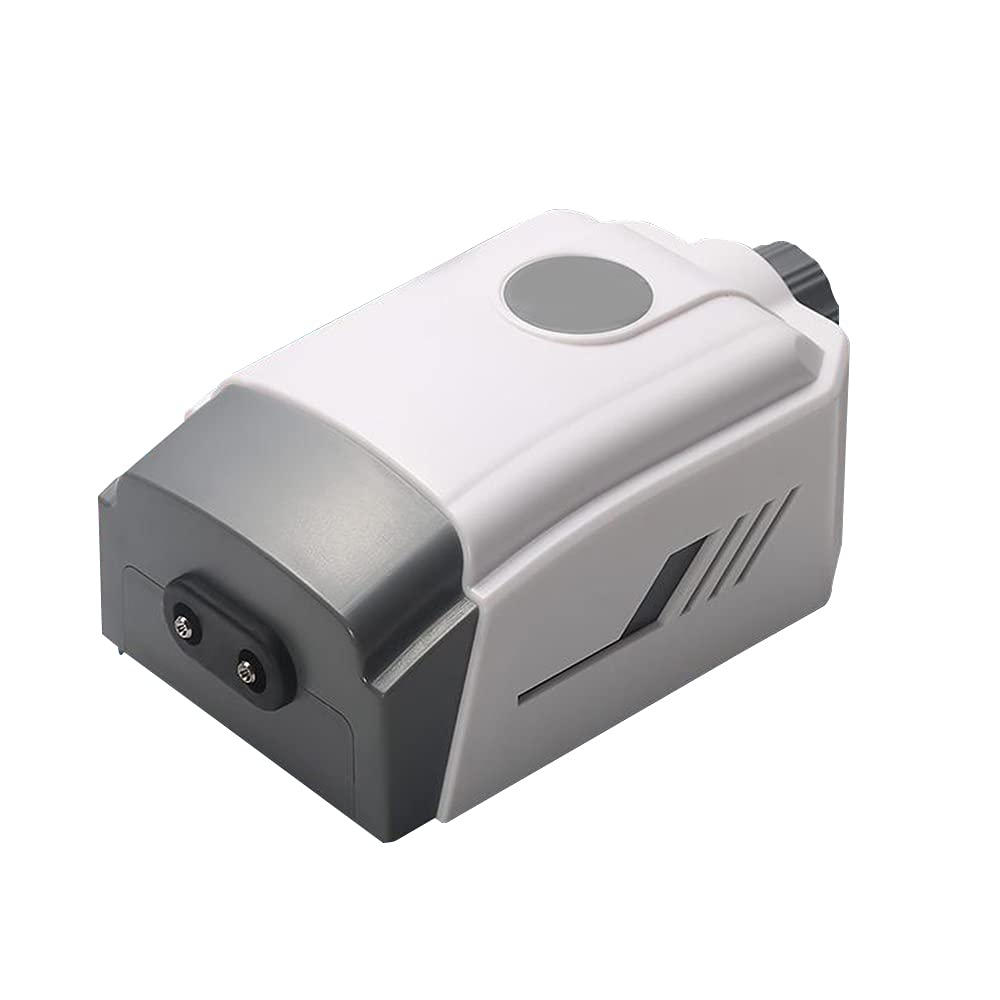 ANCLLO Large Volume Fish Tank Oxygen Pump Air Oxygen Pump, Bedroom Level Quiet Adjustable Double Hole Oxygenator for Aquarium Fish Tank