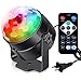 Multi-Functional Disco Light RGB LED Stage Party Lamp with Remote Control Auto Rotation Sound Control Strobe DJ Ball Light for Party Holiday Wedding Karaoke Dance Club Gift