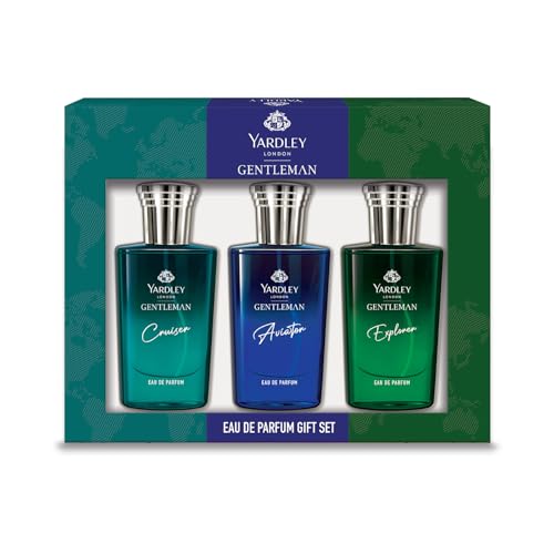 Yardley London Liquid Eau De Parfum Gift Set for Men,30 ml (Pack of 3)