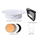 cexuw Display 360 Degree Electric Turntable,for Small Product Display, 7.87in Diameter product photography turntable
