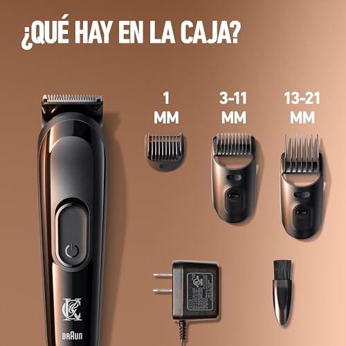 Recortadora de barba recargable King C. Gillette inalámbrica y lavable 6