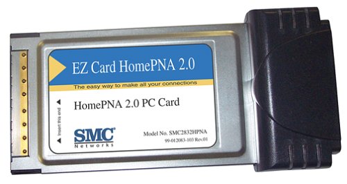 SMCNetworks SMC2832HPNA EZ Card HomePNA 2.0 PC Card