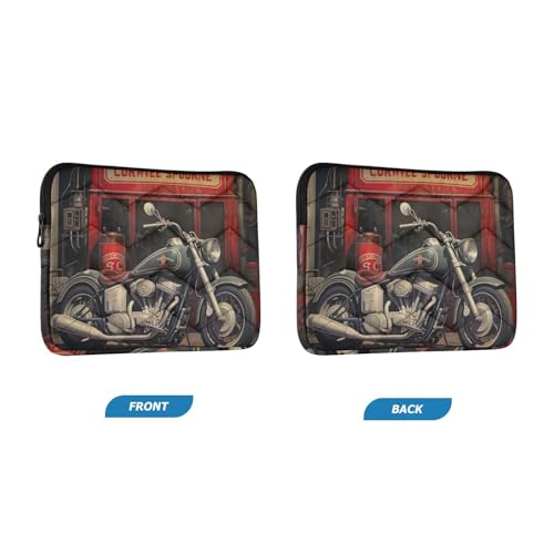 Funda para portátil de 13-14 pulgadas impermeable estilo retro miniatura 2