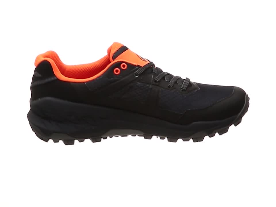 Amazon.com | Mammut Sertig II Low GTX - Men's Black/Vibrant