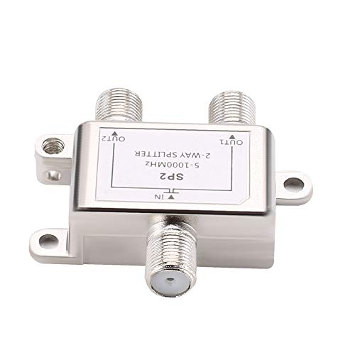 Splitter per cavo a 2 vie Satellite Multiswich CATV Signal Mixer Combinatori satellitari digitali Diplexer VHF UHF - Argento