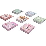 Cute Stationery Sticker Set Fresh Green Leaves Travel Succulent Plant Forest Animal Delicious Cake Weather Pet Dog Stickers DIY Label for Scrapbooking Diary Album Gift Packing Planner Journal