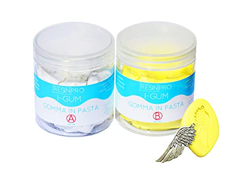 Resin Pro Silicone Putty for Mould Making I-Gum Silicone Mould Making Kit (1Kg), Non-Toxic, Fast-Setting & Versatile