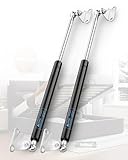 ARANA Gas Struts for Heavy Lid, 23 inch Door Lift 200 lbs, 23' Heavy Duty Gas Shocks 200 Pounds Gas Spring Support Hinges Fit Muphy Bed RV Bed Trap Cellar Door(Fit 185-215lbs Lid), 2 Pcs