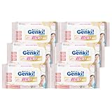 【6個セット】アイリスオーヤマ あんしんGenki! おしりふき 超厚手 60枚 GOK-ST601N