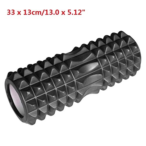 UKKO Foam Roller Masaje Profundo del Tejido Muscular De Espuma Rollo Für,33 Cm