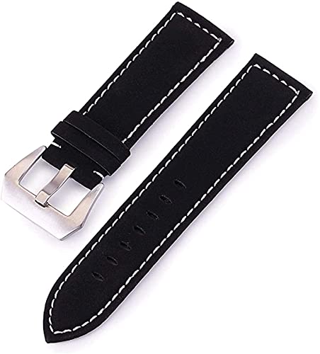 Sangle de montre cuir mat 22mm pour remplacer un bracelet usé avec élégance