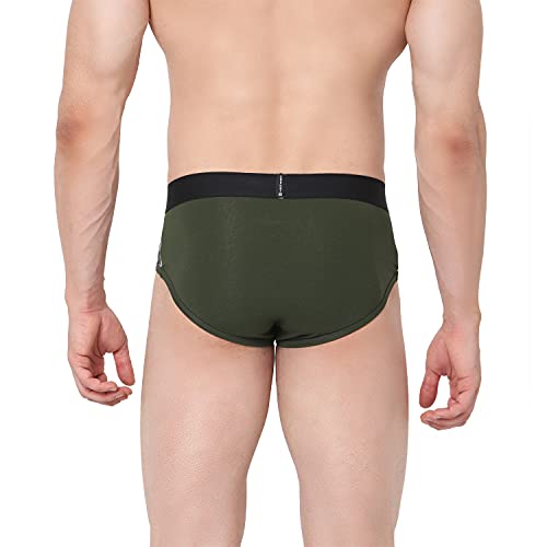 Image of Underjeans Men Cotton Blend Brief