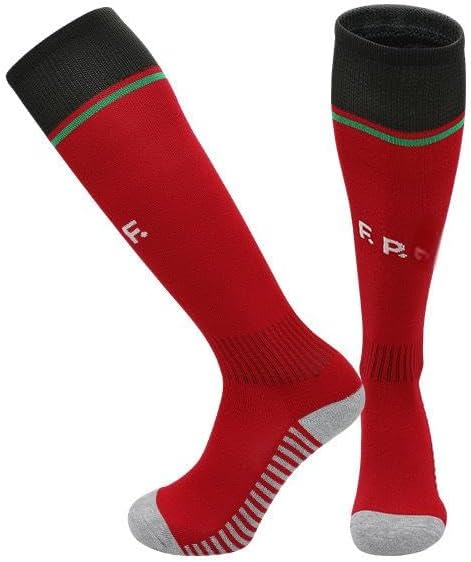 Set of 4#7 Boys Soccer Jerseys T Shirts and Shorts Stockings Set Football Training Uniforms for Kids Youth Girls Fans - Image 3