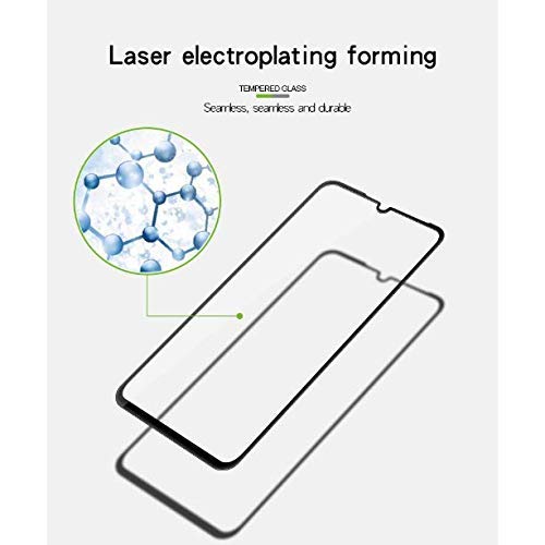 Image of Screen Protector for Huawei Honor P30 Lite | Nova 4e (Black) Tempered Glass Edge-to-Edge 6D Screen Guard with Installation Kit