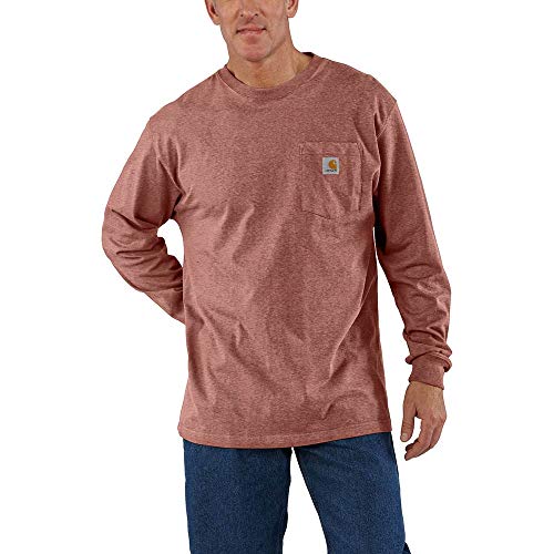 Image of Carhartt Men's Workwear Midweight Jersey Pocket Long-Sleeve T-Shirt