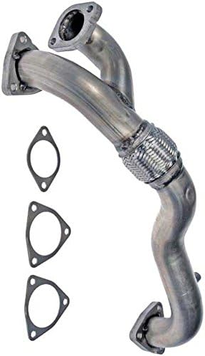 APDTY 780119 Turbocharger Up Pipe - Passenger Side Replaces 8C3Z-6K854-A, 1848547C3