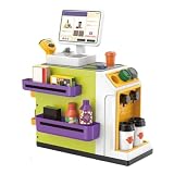 Kinder Spielen Kassentheke – Supermarkt Spielzeug | Kinderr-Supermarrkt-Kaffeemaschine SpielzeuGg...