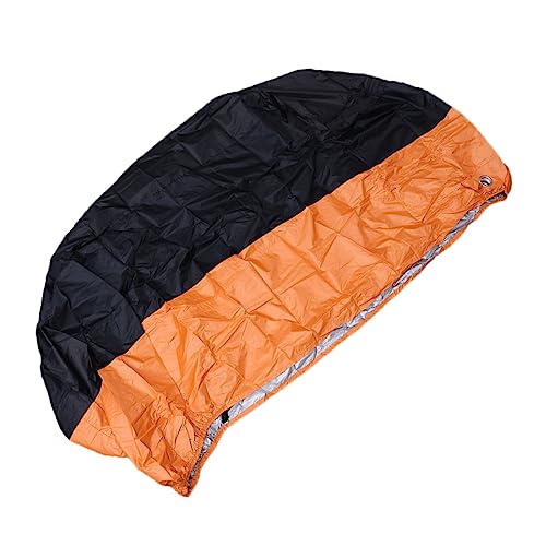 JECOMPRIS Cubierta De La Motocicleta Funda Universal para Cuatro Estaciones Y Funda Impermeable para Accesorios De Cubierta De Motocicleta Transpirable Protección UV Orange