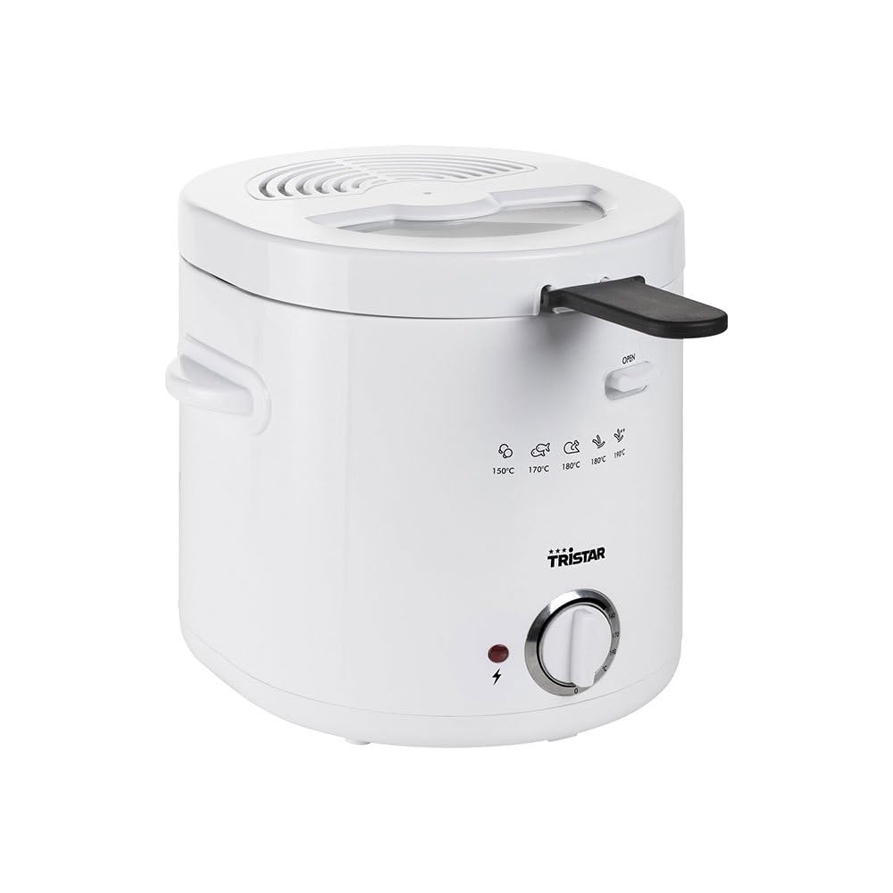 Tristar Friggitrice con Termostato FR-6941, 1.5 Litri, Plastica
