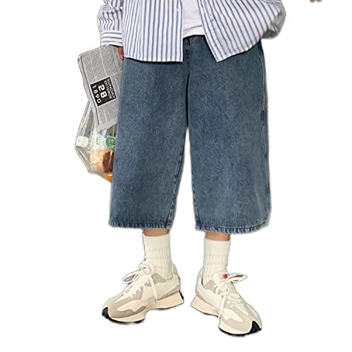 Pohadonlong Denim Shorts Jorts Y2k Aesthetic Baggy Jeans Short