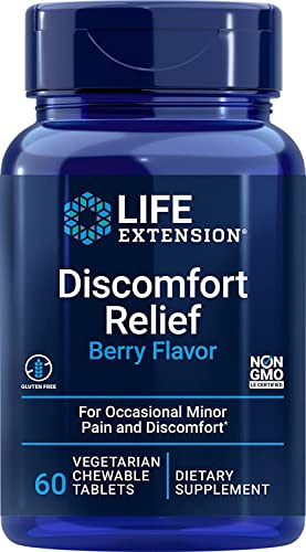 Life Extension Pea Discomfort Relief 60 chewable Tablets