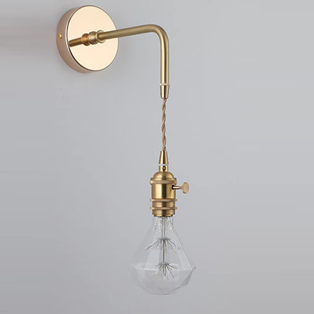 Semplice Vetro Lampada Da Parete Scale Corridoio Fashioned luce parete soggiorno camera da letto comodino lampade da parete (Mare)