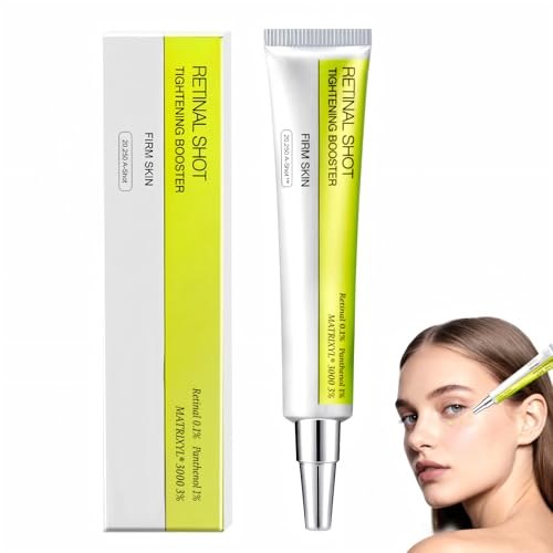Retinal Shot Tightening Booster Retinol Cream Retinol Night Cream for Women Anti Aging Wrinkles & Fine Lines Retinol Serum for Face Moisturiser Firmer Skin Boosts Skin Renewal (C 15ML)