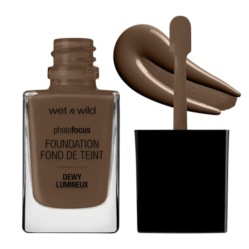 Wet N Wild Photo Focus Dewy Foundation, Deep Honey, 1.06 Ounces #TOP17
