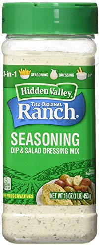 HIDDEN VALLEY The Original Ranch Seasoning and Salad Dressing Mix 1 x 453g American Import - Pack of 2