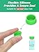 14 Packs 3ml Glass Vial Caps, Peptide Vial Caps (7Colors), Silicone Protective Caps for 1ml 2ml 3ml Glass Vials, Reusable Vial Covers for Peptide Storage and Vial Boxes
